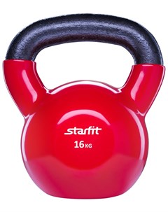 Гиря виниловая STARFIT DB 401 16 кг красная Barfits