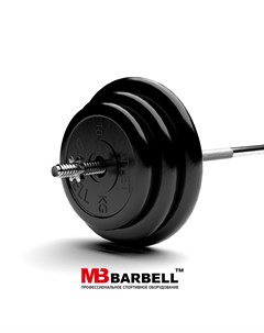 Штанга обрезиненная MB Barbell Atlet 100кг Barfits