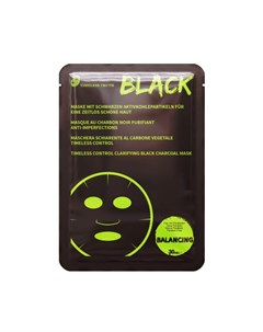 Очищающая и осветляющая маска с активир углем Control Clarifying Black Charcoal Mask T_TR_36 24 30 м Timeless truth (япония/тайвань)