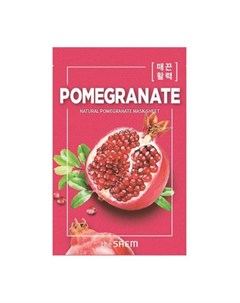 Маска для лица Natural Pomegranate 21 мл The saem