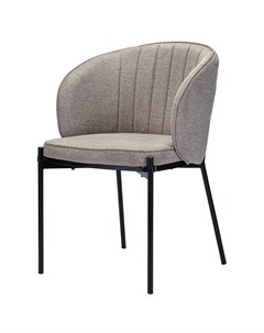 Кресло coral серый 59x80x58 см Bergenson bjorn