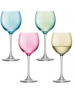 Набор бокалов для вина Polka 400мл 4шт Lsa international