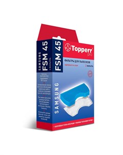 Topperr Комплект фильтров для пылесосов Samsung FSM 45 SC43 44 45 47 VCDC20 Thoma's