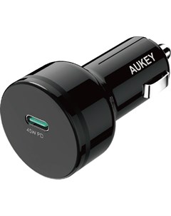 Автомобильное зарядное устройство CC Y13 USB Type C черное Aukey