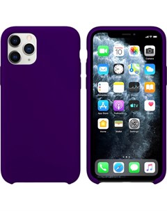 Чехол для Apple iPhone 11 Pro Max Softrubber фиолетовый Brosco