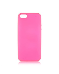 Чехол для Apple iPhone 5 5S SE Colourful накладка розовый Brosco
