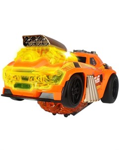 Машинка Демон скорости моторизированная 25 см оранжевая свет звук 3764008 Dickie