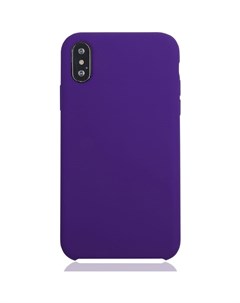 Чехол для Apple iPhone Xs Max Softrubber накладка фиолетовый Brosco