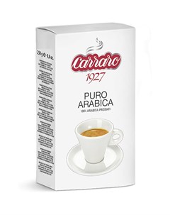 Кофе молотый Arabica 100 250 гр в у Carraro