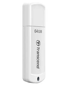 USB Flash накопитель 64GB JetFlash 370 TS64GJF370 USB 2 0 Белый Transcend