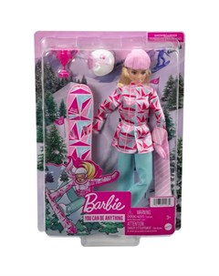 Кукла Barbie Зимние виды спорта Сноубордист HCN32 Mattel