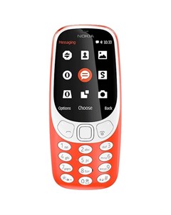 Мобильный телефон 3310 Dual Sim ТА 1030 Red Nokia