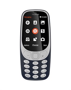Мобильный телефон 3310 Dual Sim ТА 1030 Blue Nokia
