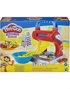 Игровой набор с пластилином Play Doh Машинка для лапши E7776 Hasbro
