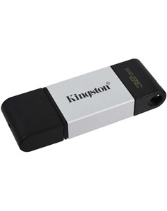 USB Flash накопитель 32GB DataTraveler 80 DT80 32GB USB Type C Черный Kingston