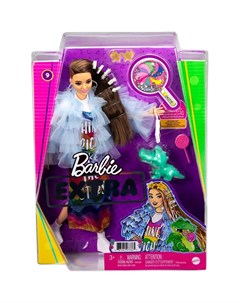 Кукла Barbie Экстра Кукла в желтом пальто GYJ78 Mattel