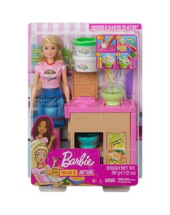 Кукла Barbie Кухня Лапшичная Магазин GHK43 Mattel
