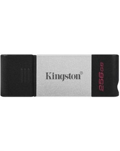 USB Flash накопитель 256GB DataTraveler 80 DT80 256GB USB Type C Черный Kingston