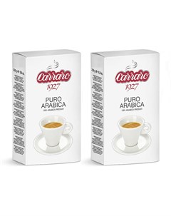 Кофе молотый Arabica 100 2х250 гр в у Carraro