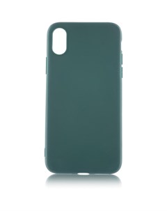 Чехол для Apple iPhone Xs Max Colourful накладка зеленый Brosco