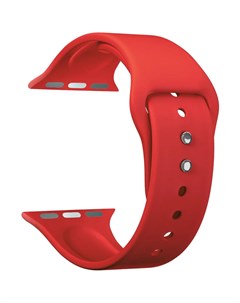 Ремень для умных часов Силиконовый ремешок для умных часов Altair для Apple Watch 42 44 mm Red Lyambda