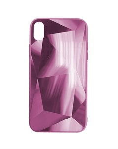 Чехол для Apple iPhone Xr Diamond накладка розовый Brosco