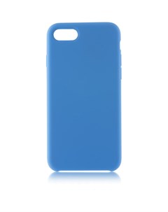Чехол для Apple iPhone 7 8 SE 2020 Softrubber накладка синий Brosco