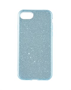 Чехол для Apple iPhone 7 8 SE 2020 Shine голубой Brosco