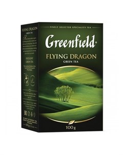 Чай зеленый Flying Dragon 100 г Greenfield