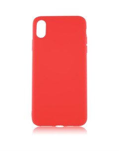 Чехол для Apple iPhone Xs Max Colourful накладка красный Brosco