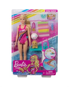 Кукла Barbie Чемпион по плаванию GHK23 Mattel