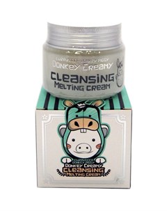 Крем для лица очищающий Donkey Piggy Donkey Creamy Cleansing Melting Cream 100 г Elizavecca