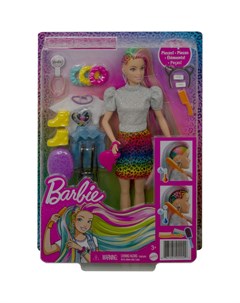 Кукла Barbie Кукла с разноцветными волосами GRN81 Mattel