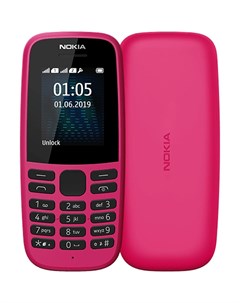Мобильный телефон 105 Dual Sim TA 1174 Pink Nokia