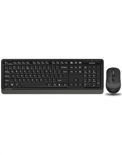 Клавиатура мышь Fstyler FG1010 Black Grey A4tech