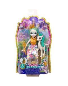 Enchantimals Кукла с питомцем Королева GYJ11 GYJ13 Юнити и Степпер Mattel