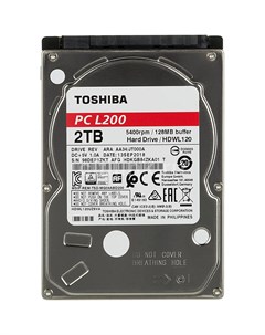 Внутренний жесткий диск 2 5 2Tb 2 5 L200 HDWL120UZSVA 128Mb 5400rpm SATA3 Toshiba