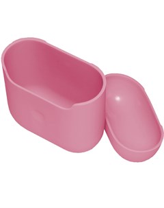 Чехол силиконовый для Apple AirPods 2 розовый Brosco