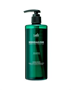 Шампунь для волос на травяной основе Herbalism Shampoo 400 мл Lador