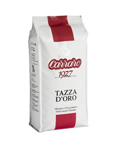 Кофе в зернах Tazza D Oro 1 кг Carraro