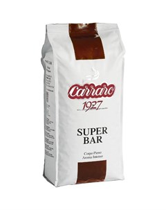 Кофе в зернах Super Bar 1 кг Carraro