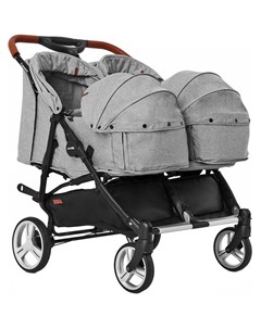 Коляска для двойни 2 в 1 CRL 5502 1 Connect Rock Gray Carrello