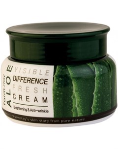 Освежающий крем с экстрактом алоэ Aloe Visible Difference Fresh Cream 100 г Farmstay
