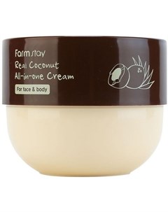 Многофункциональный крем с кокосом Real Coconut All in one Cream 300 мл Farmstay