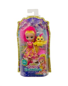 Кукла Enchantimals с любимой зверюшкой FNH22 GYJ04 Фалон Феникс Mattel