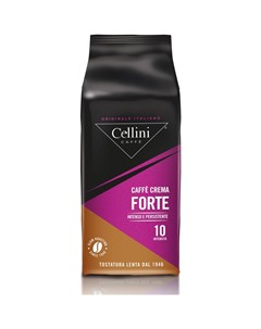 Кофе в зернах Crema Forte 1 кг Cellini