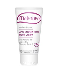 Крем от растяжек Anti Stretch Marks Body Cream 40 мл Maternea
