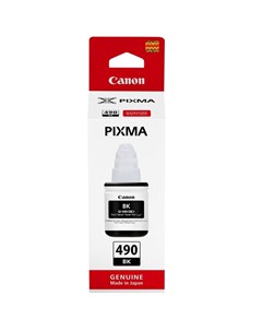 Чернила GI 490 BK Black для Pixma G1400 G2400 G3400 Canon