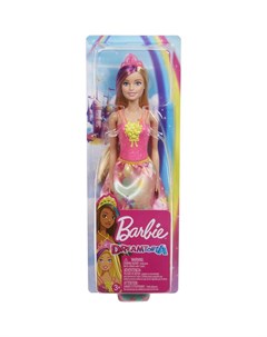 Кукла Barbie Принцесса GJK12 GJK13 блондинка розовый топ Mattel