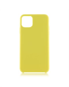 Чехол для Apple iPhone 11 Pro Softrubber желтый Brosco